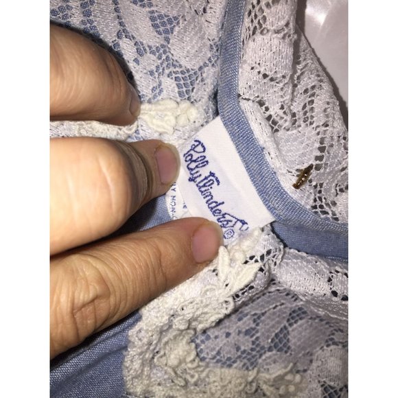 Vintage Polly Flinders Girls Size 6 Ruffled Collared Classic Girls Dress - Picture 3 of 5